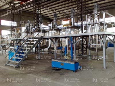 朝鮮研究院采購(gòu)HYD-5000型涂料成套設(shè)備