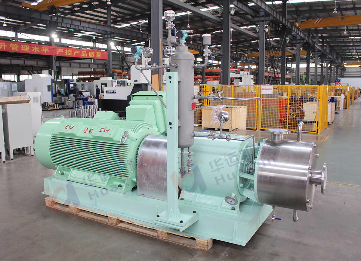 我司為某集團定制的大型乳化泵制造完成
